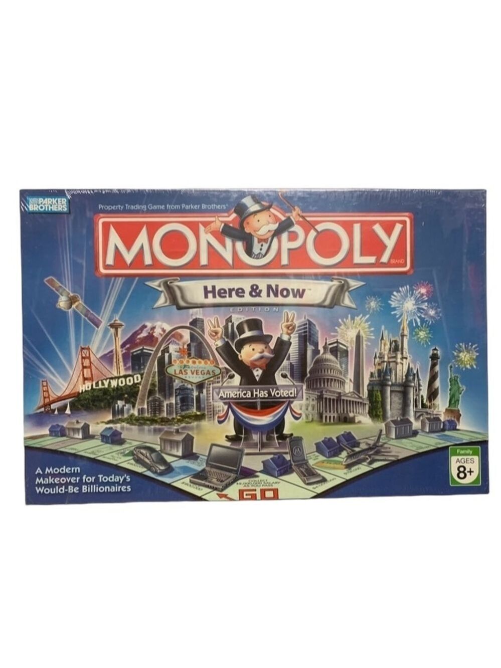 Monopoly Here and Now 2006 rare sealed collector board game new limited edition